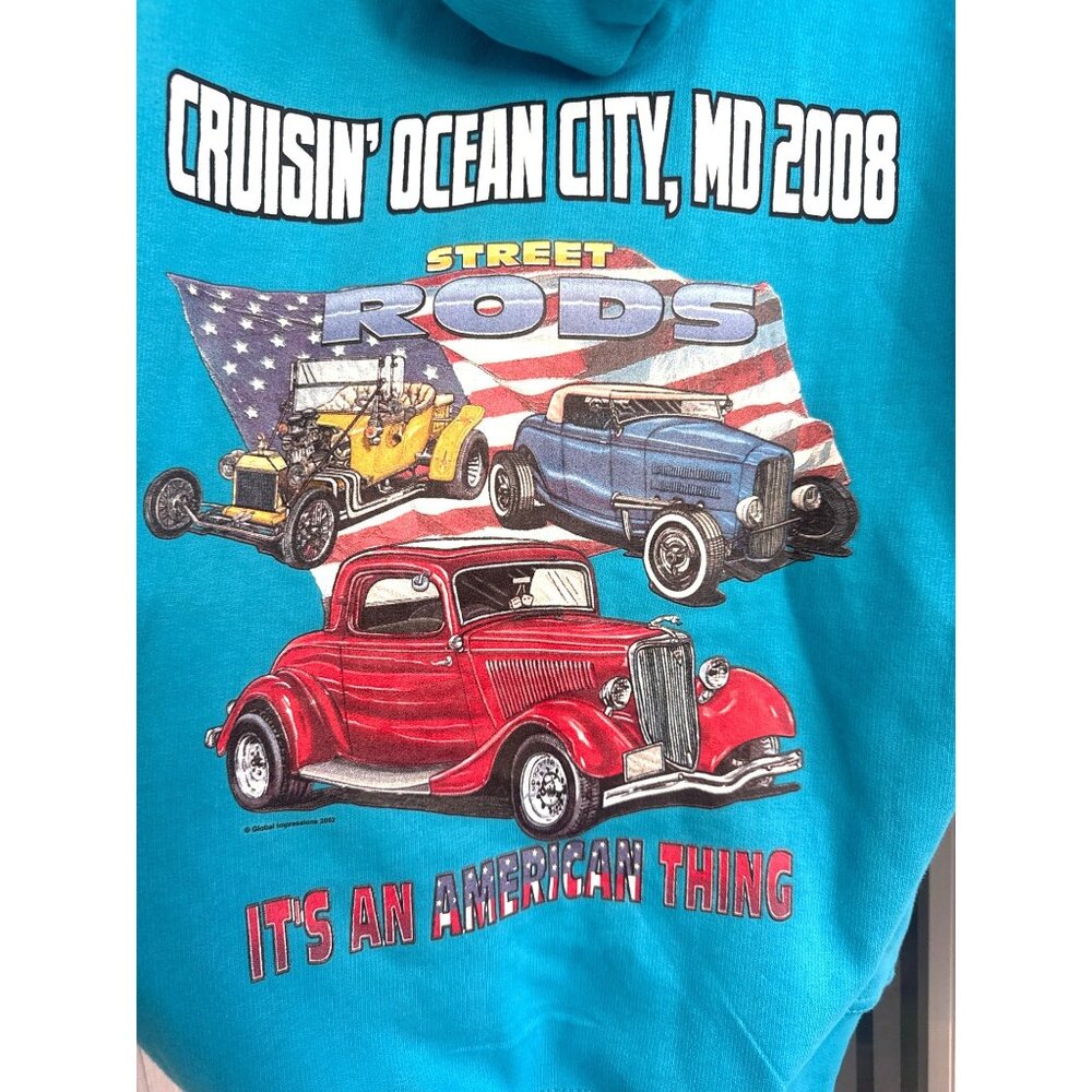 Cruisin Ocean City MD 2008 Street Rods Hoodie S